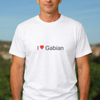 T-shirt I love gabian