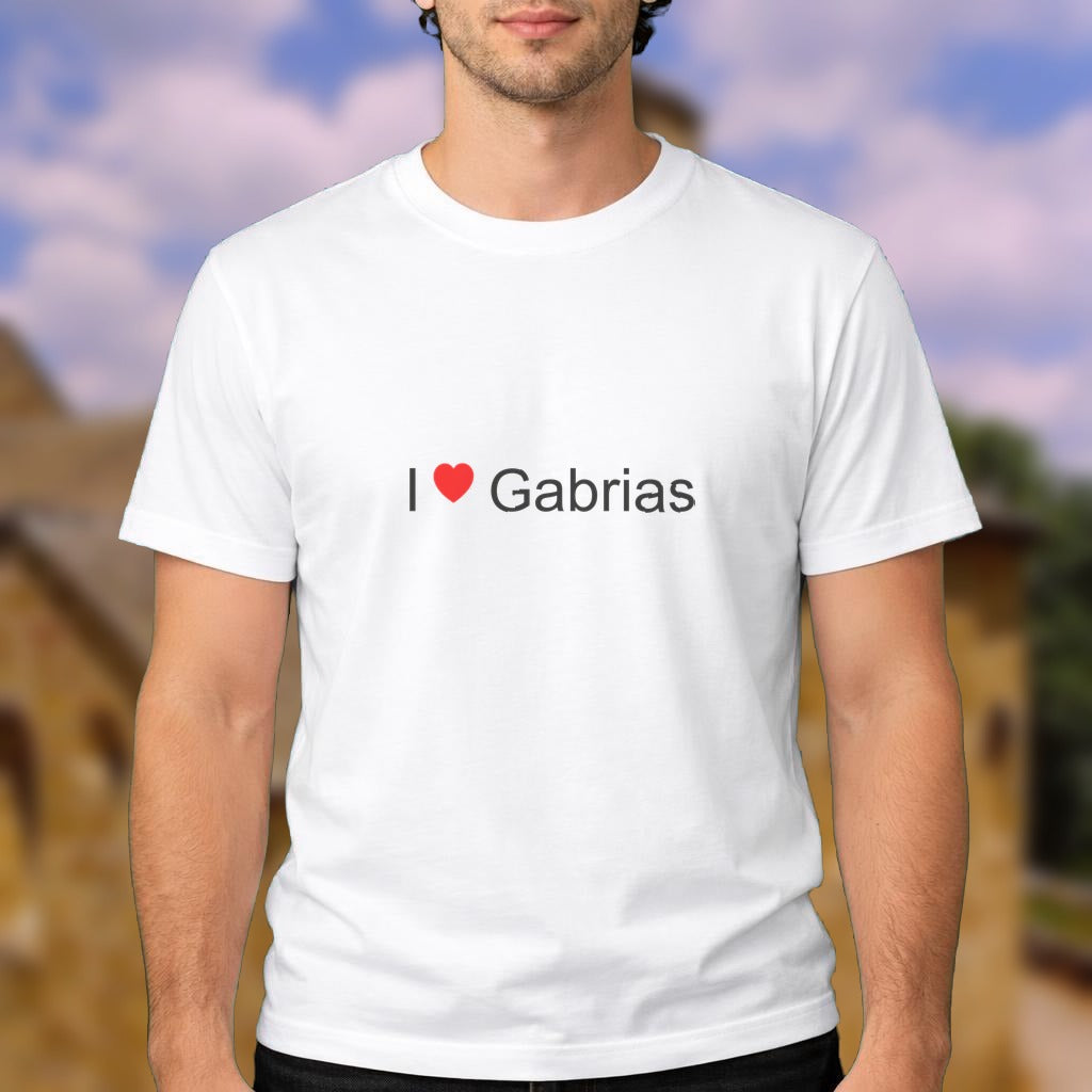 T-shirt I love gabrias