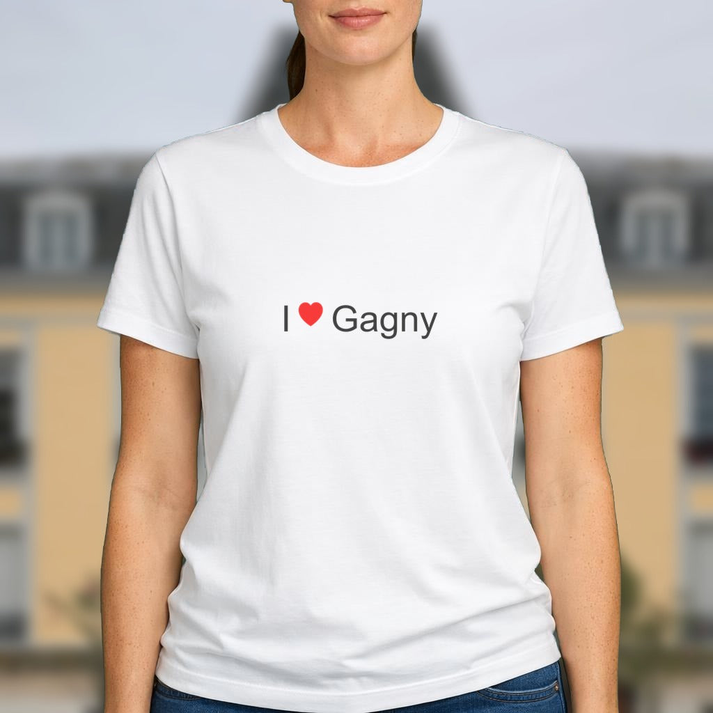 T-shirt I love gagny