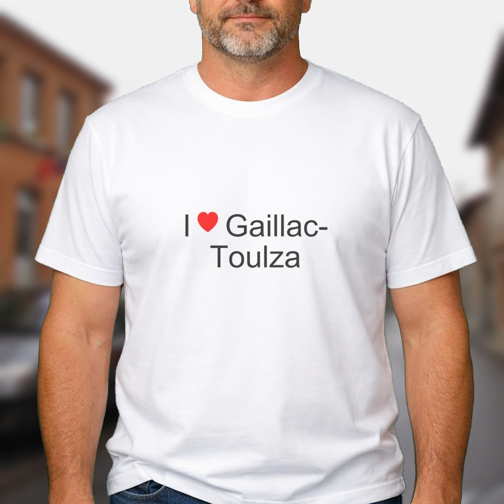 T-shirt I love gaillac-toulza