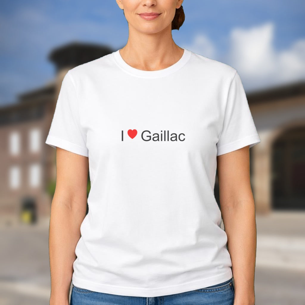 T-shirt I love gaillac