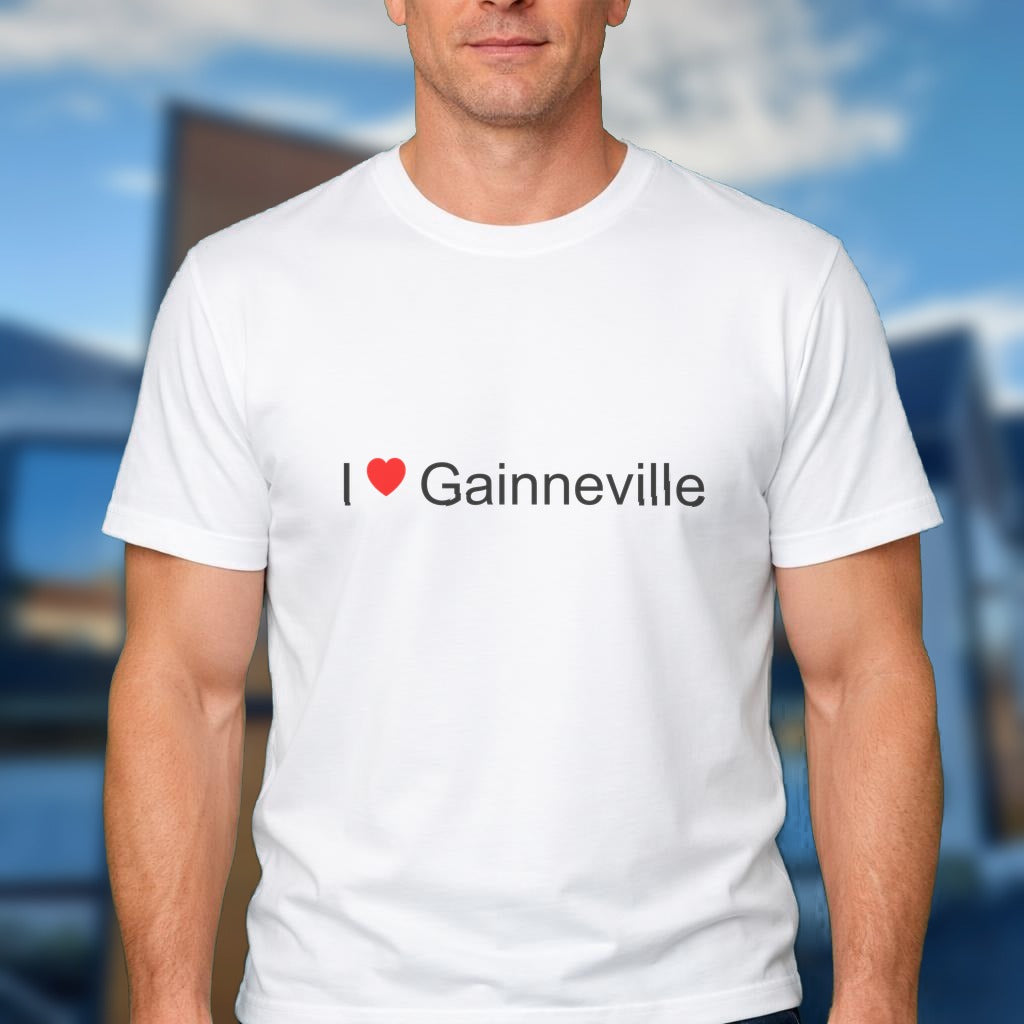T-shirt I love gainneville