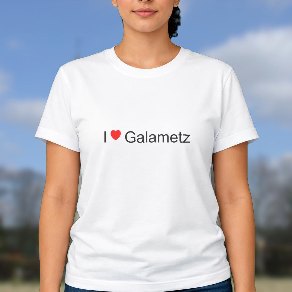 T-shirt I love galametz