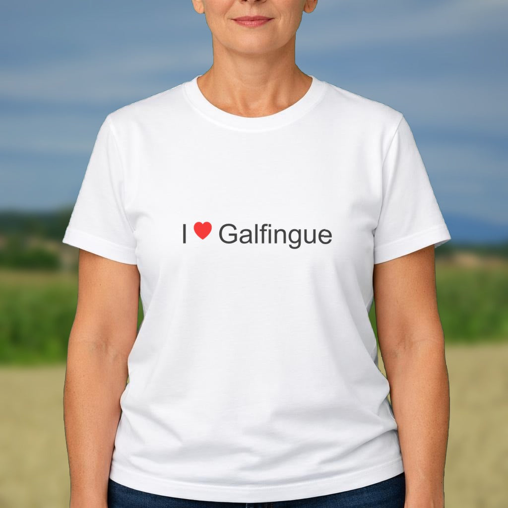 T-shirt I love galfingue