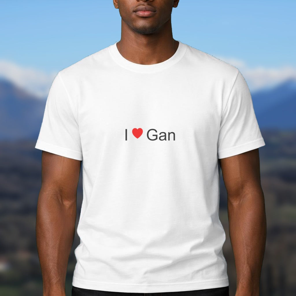 T-shirt I love gan