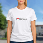 T-shirt I love ganges