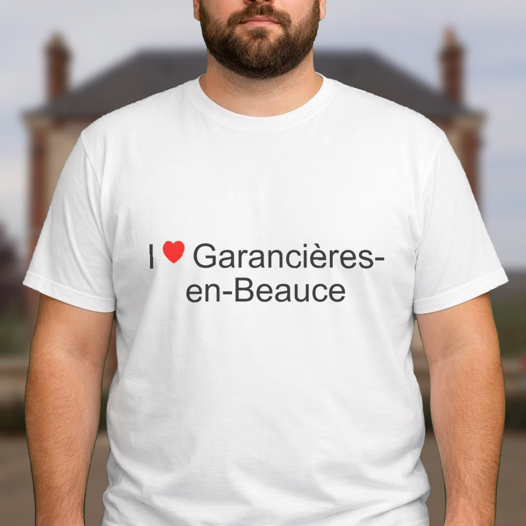 T-shirt I love garancières-en-beauce