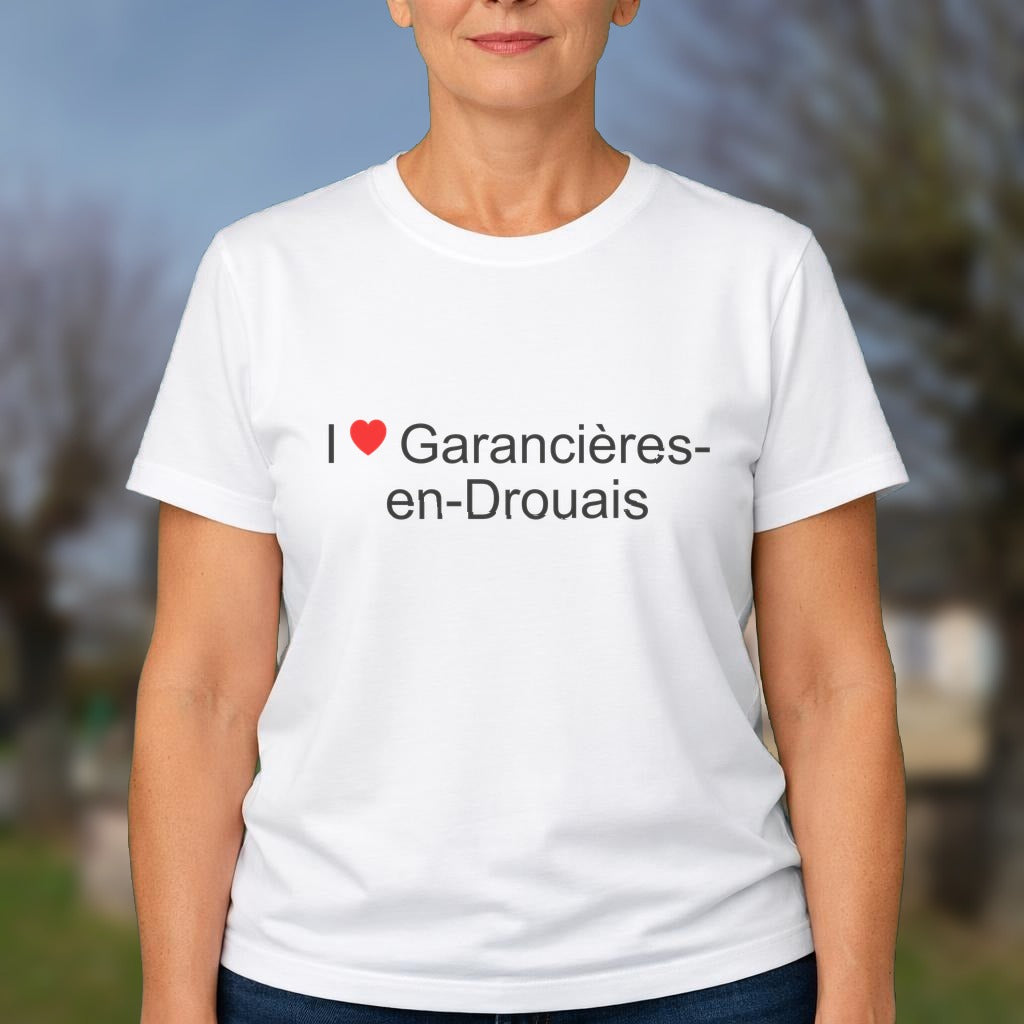 T-shirt I love garancières-en-drouais