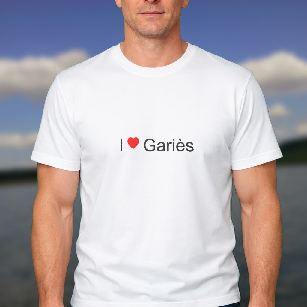 T-shirt I love gariès