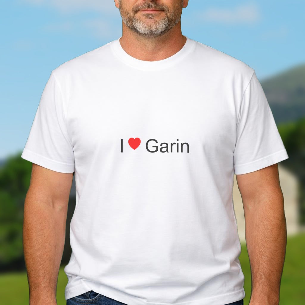 T-shirt I love garin