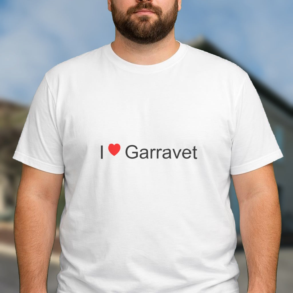 T-shirt I love garravet