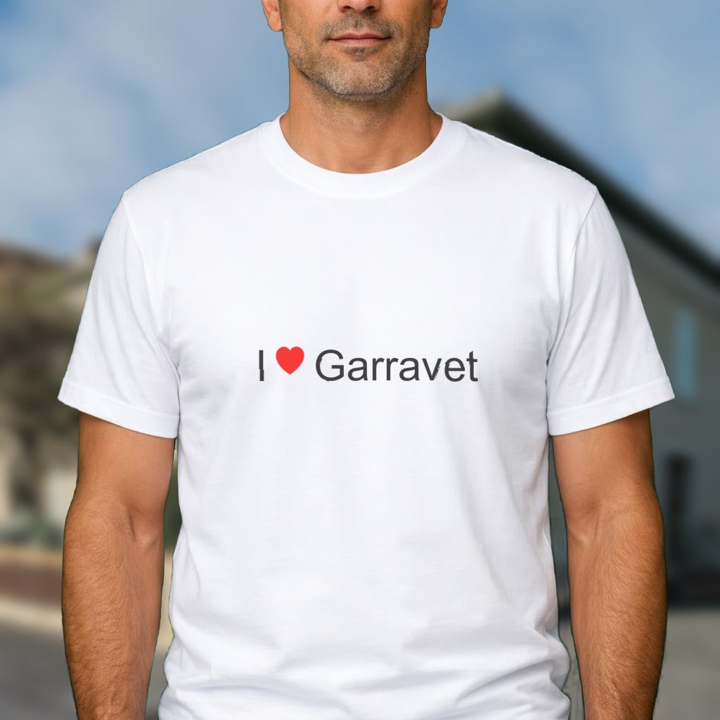 T-shirt I love garravet