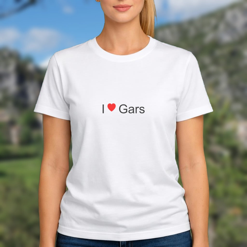 T-shirt I love gars