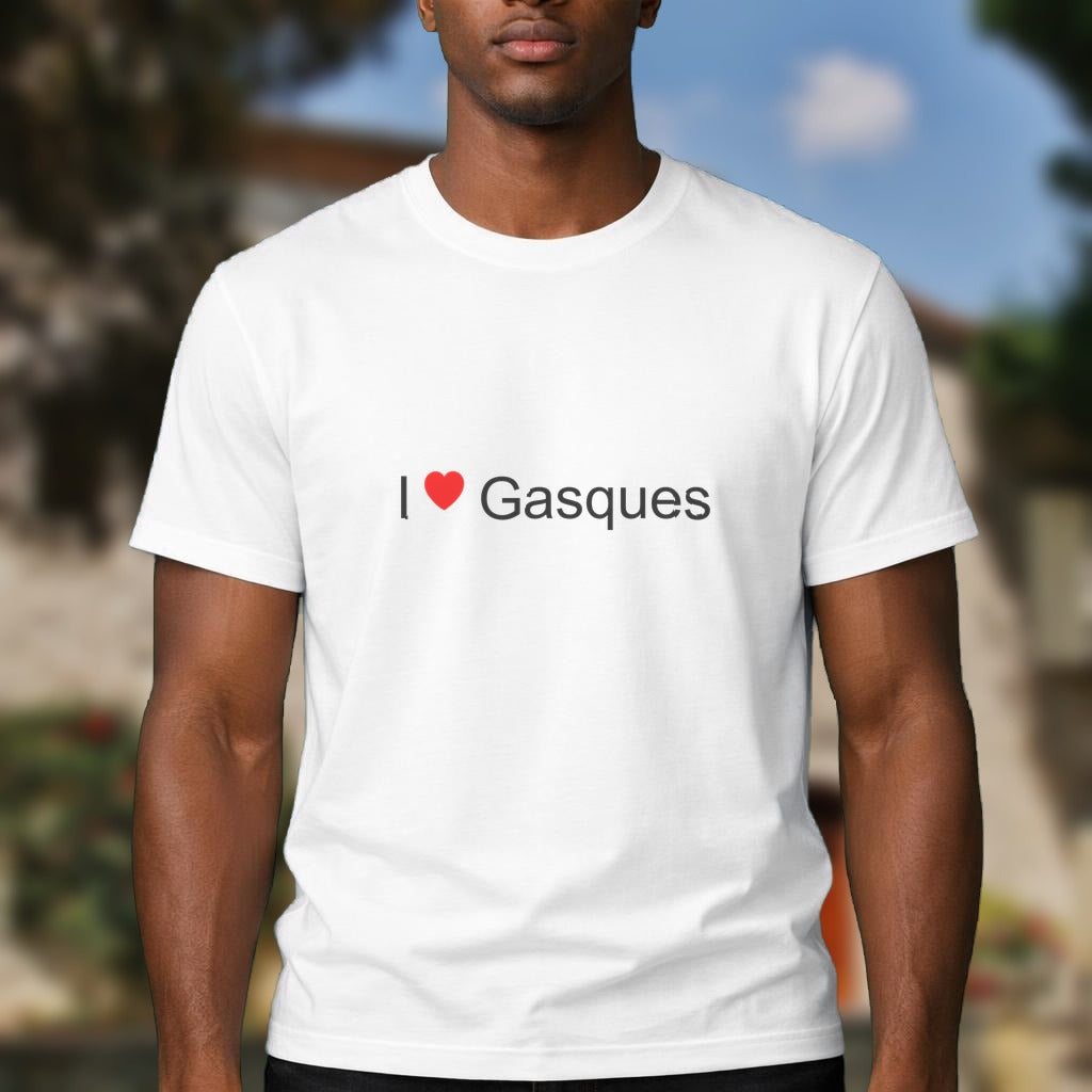 T-shirt I love gasques