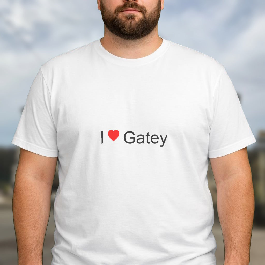 T-shirt I love gatey