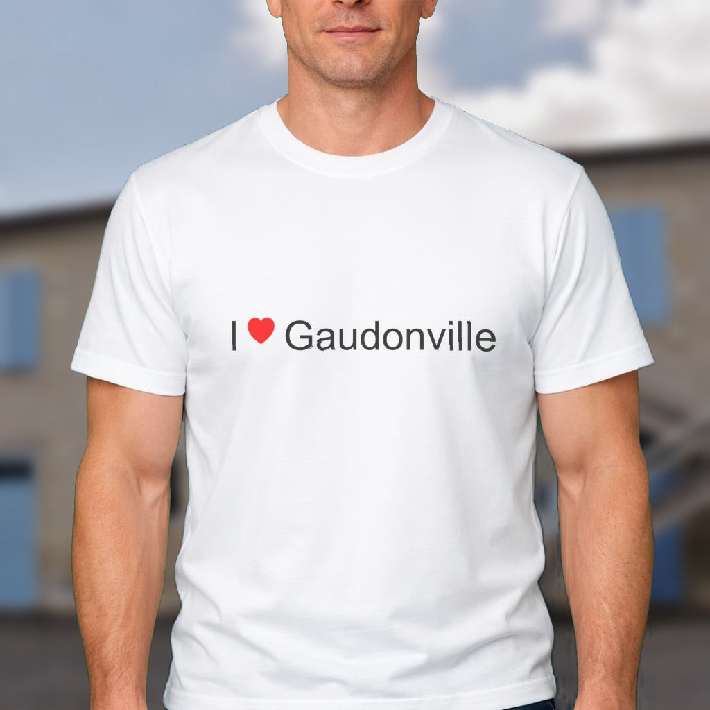 T-shirt I love gaudonville