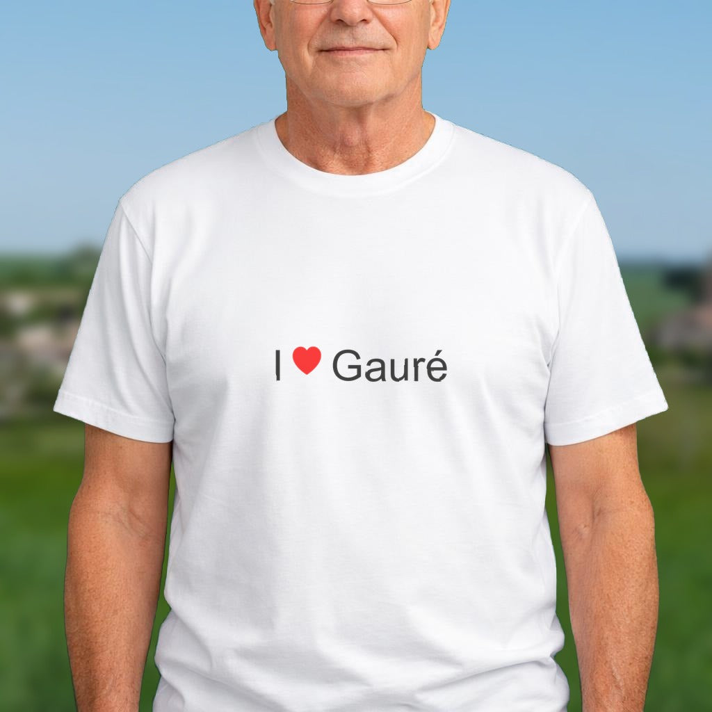 T-shirt I love gauré