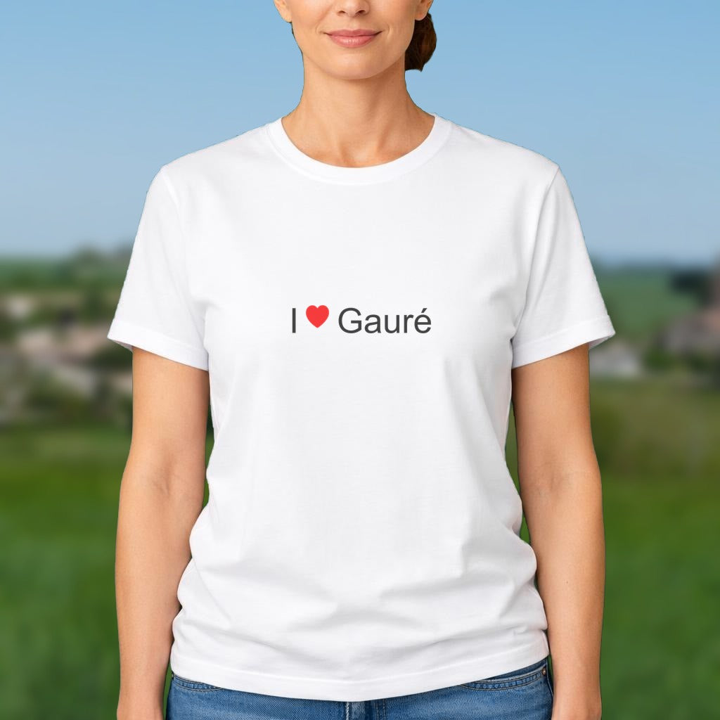 T-shirt I love gauré