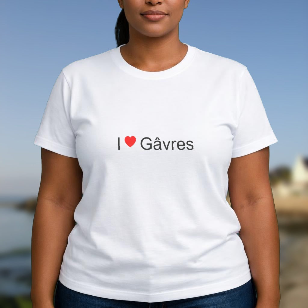 T-shirt I love gâvres
