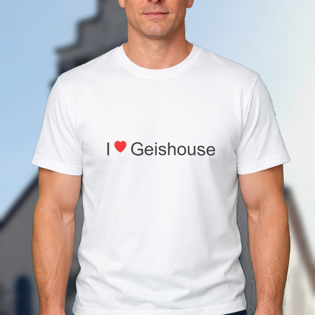 T-shirt I love geishouse