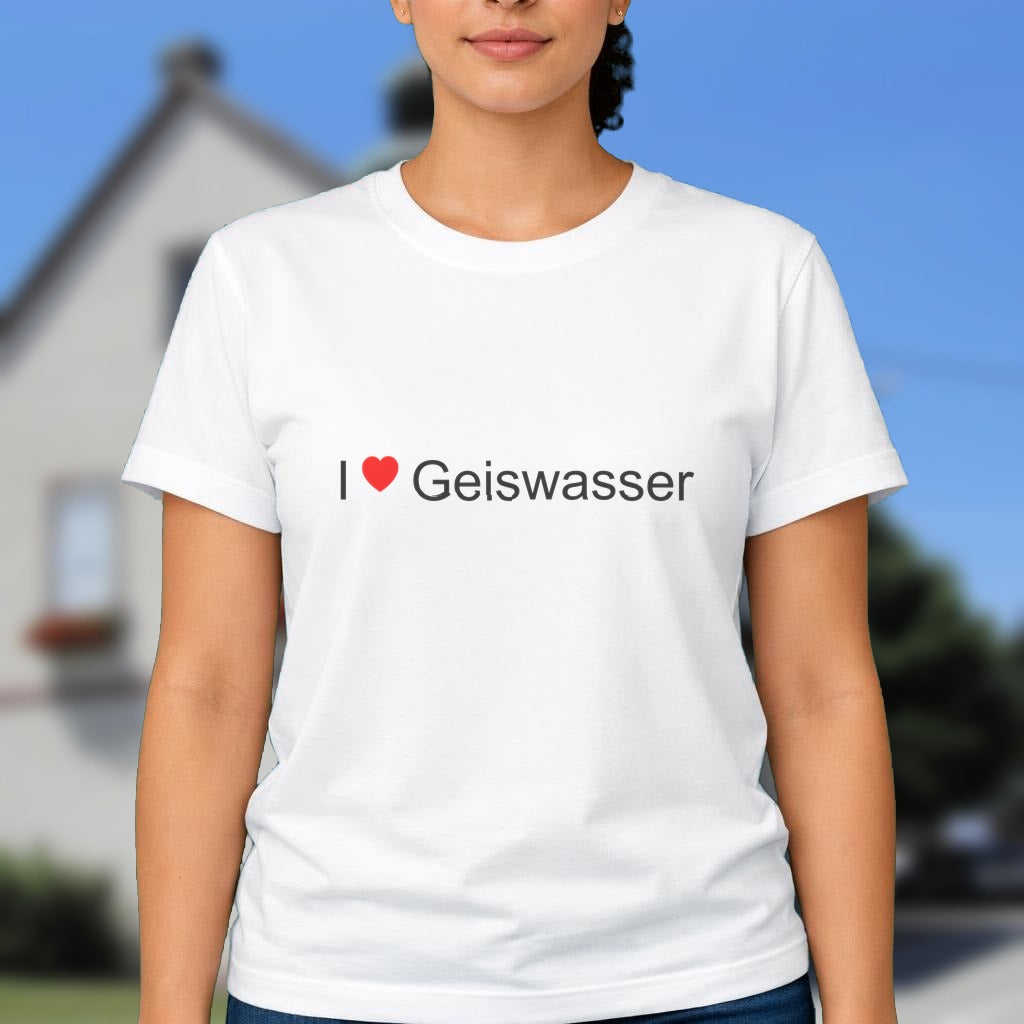 T-shirt I love geiswasser