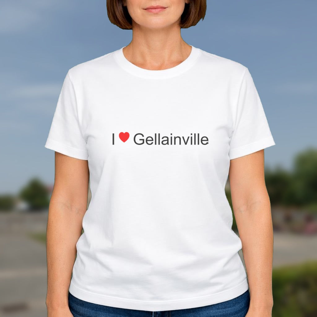 T-shirt I love gellainville