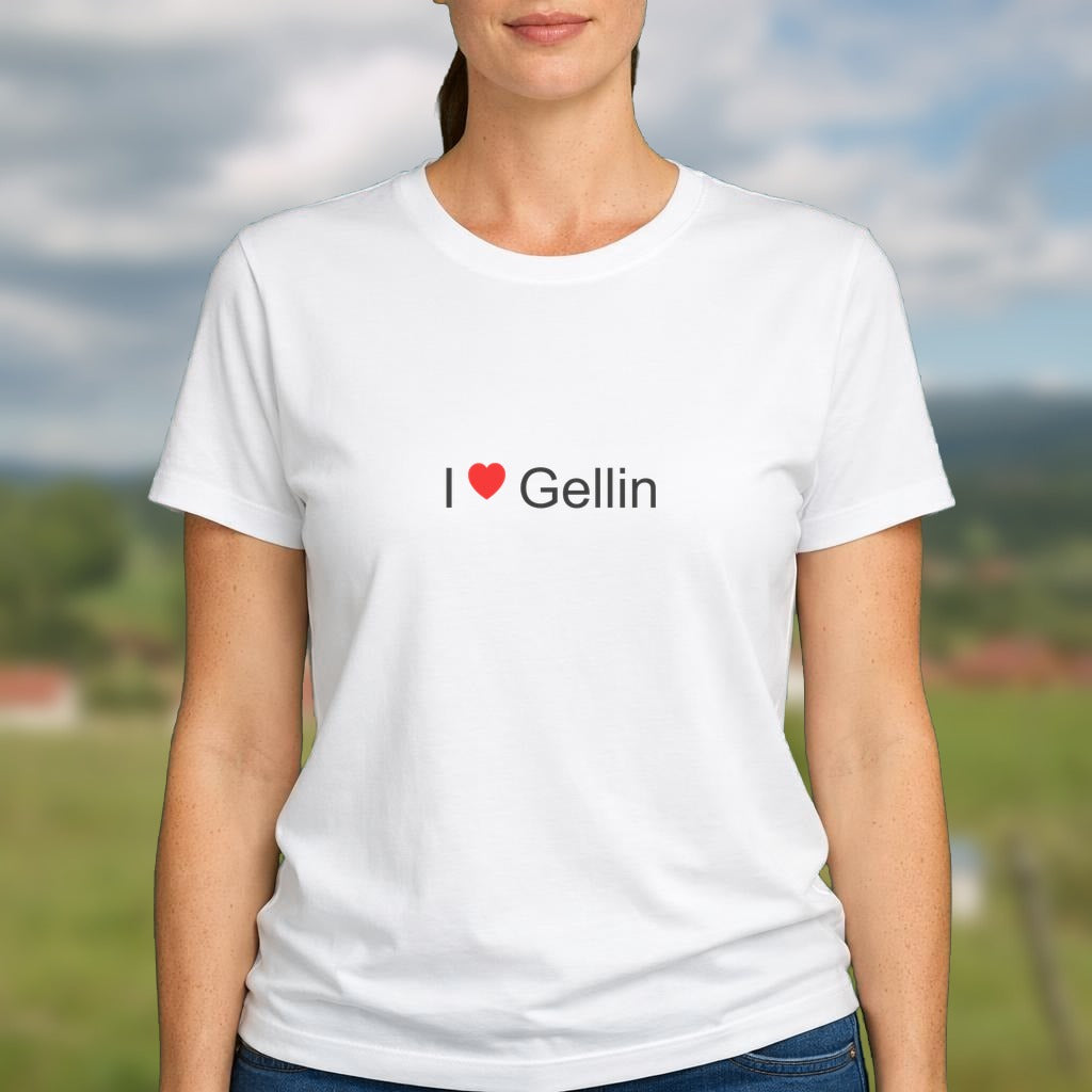 T-shirt I love gellin