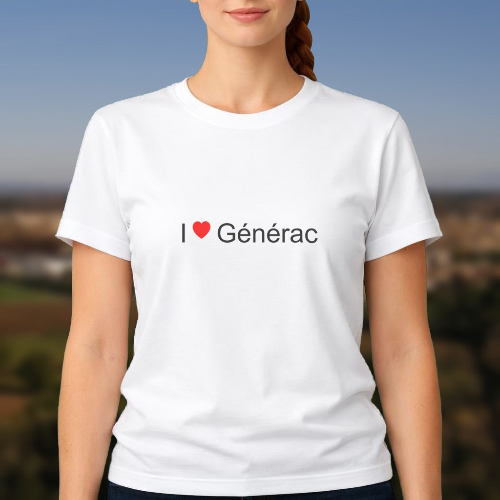 T-shirt I love générac