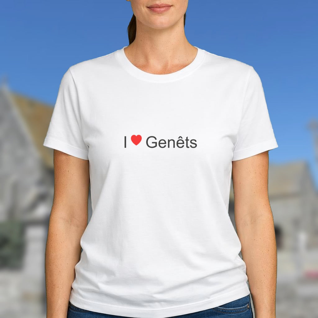 T-shirt I love genêts