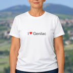 T-shirt I love genilac