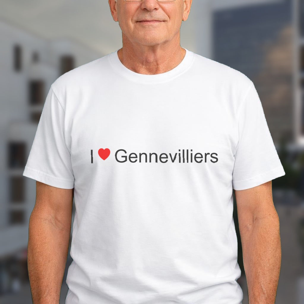 T-shirt I love gennevilliers