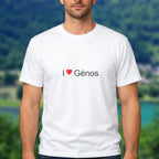 T-shirt I love génos