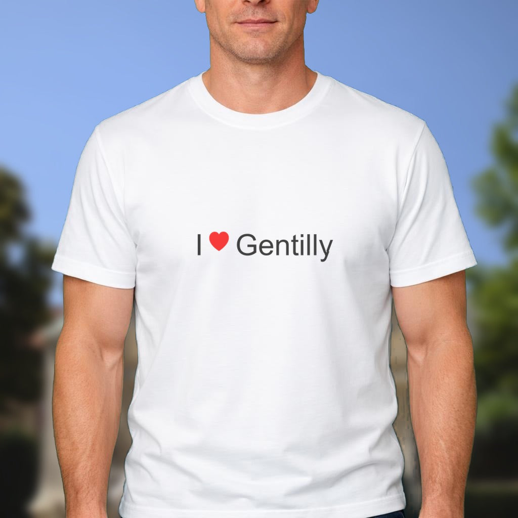 T-shirt I love gentilly