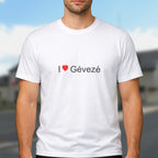 T-shirt I love gévezé