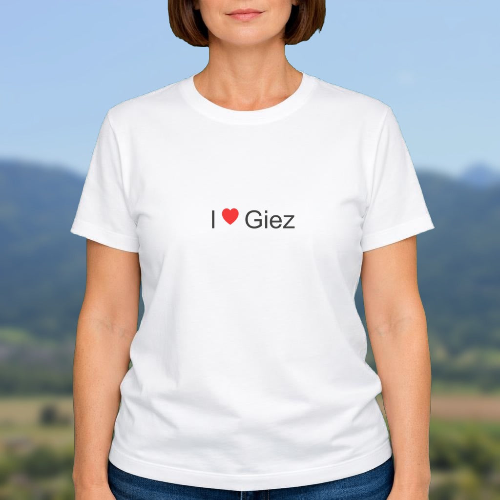T-shirt I love giez