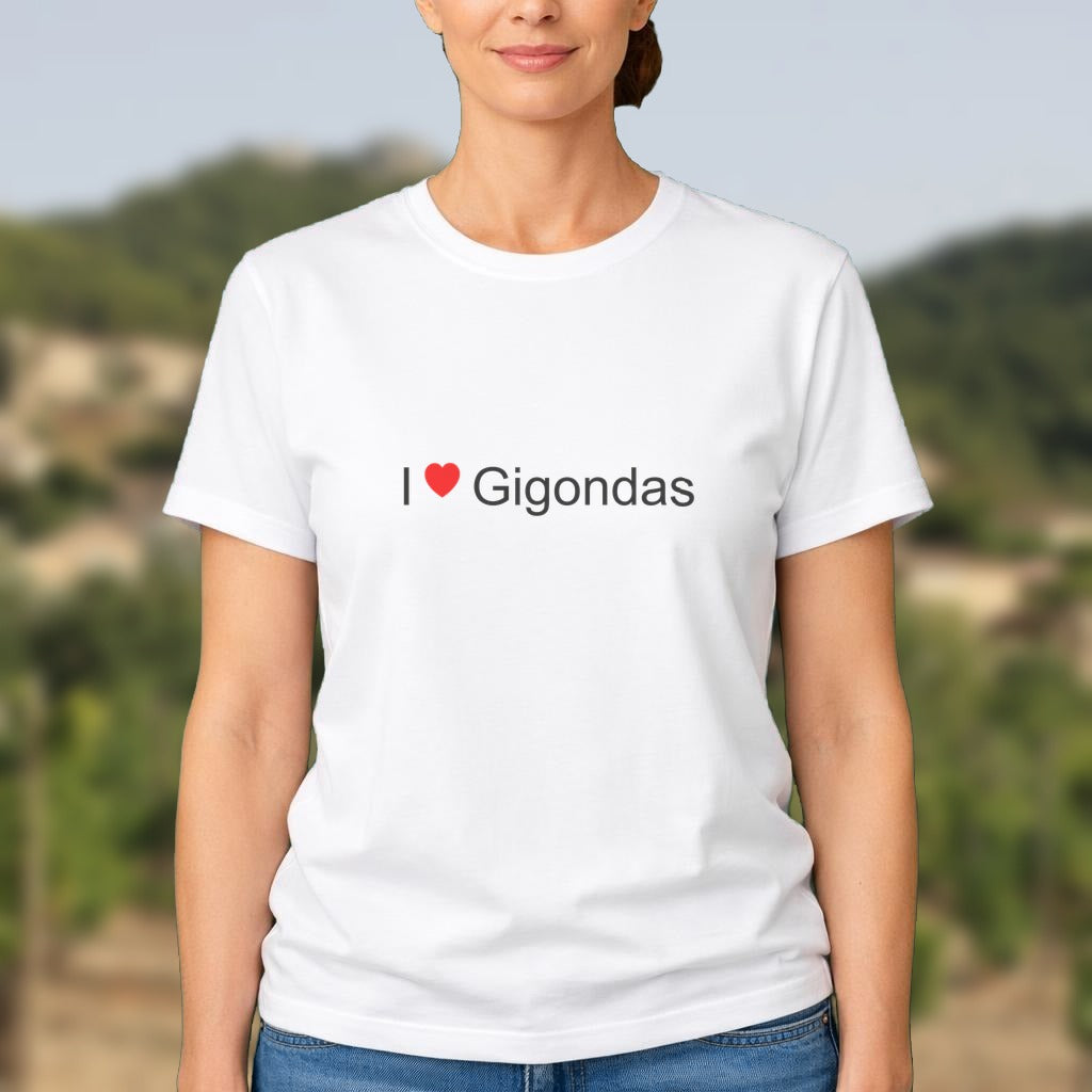 T-shirt I love gigondas