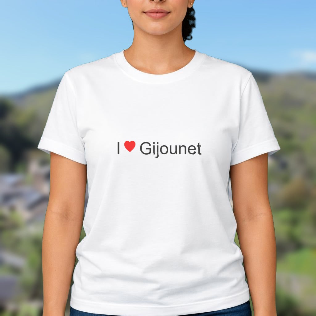 T-shirt I love gijounet