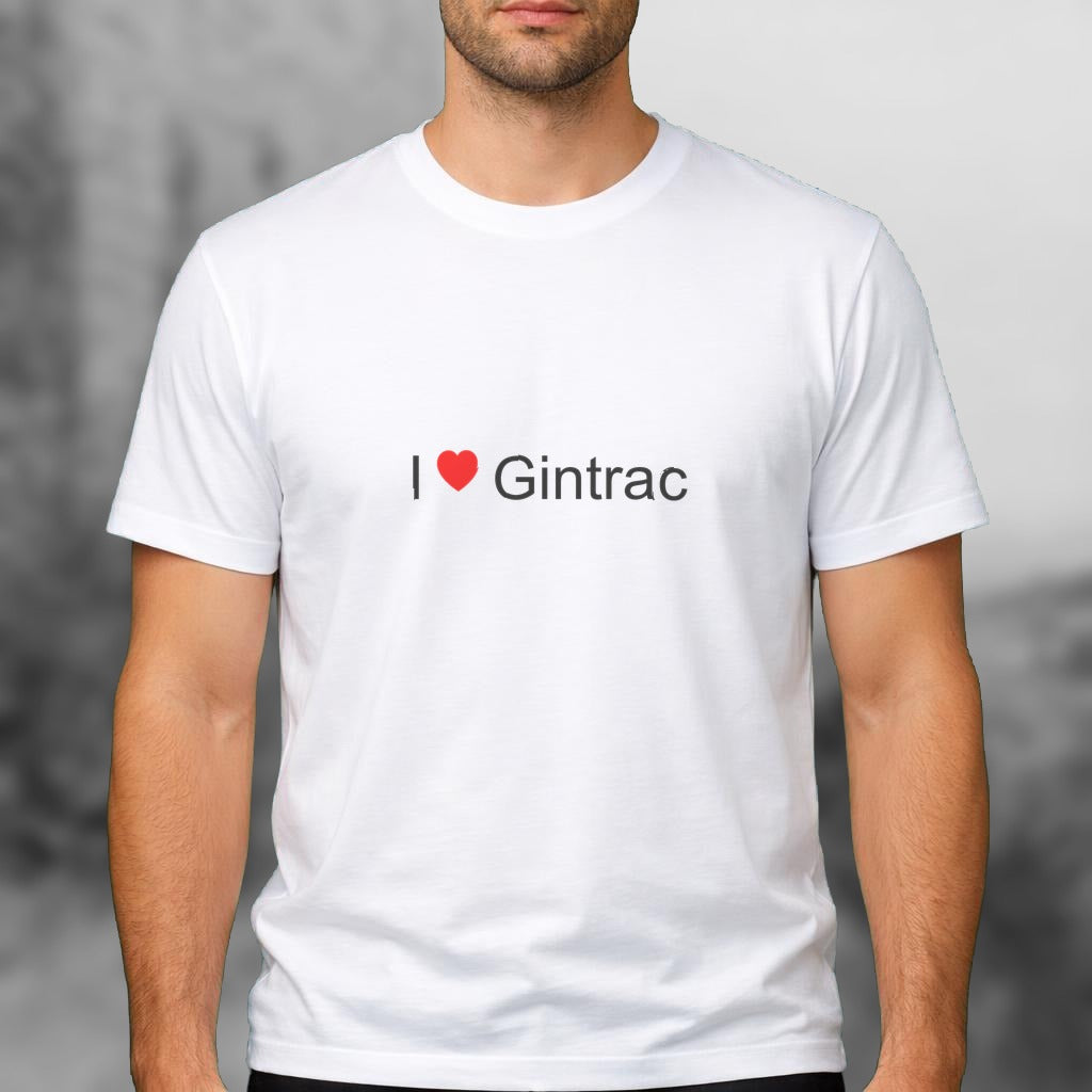 T-shirt I love gintrac