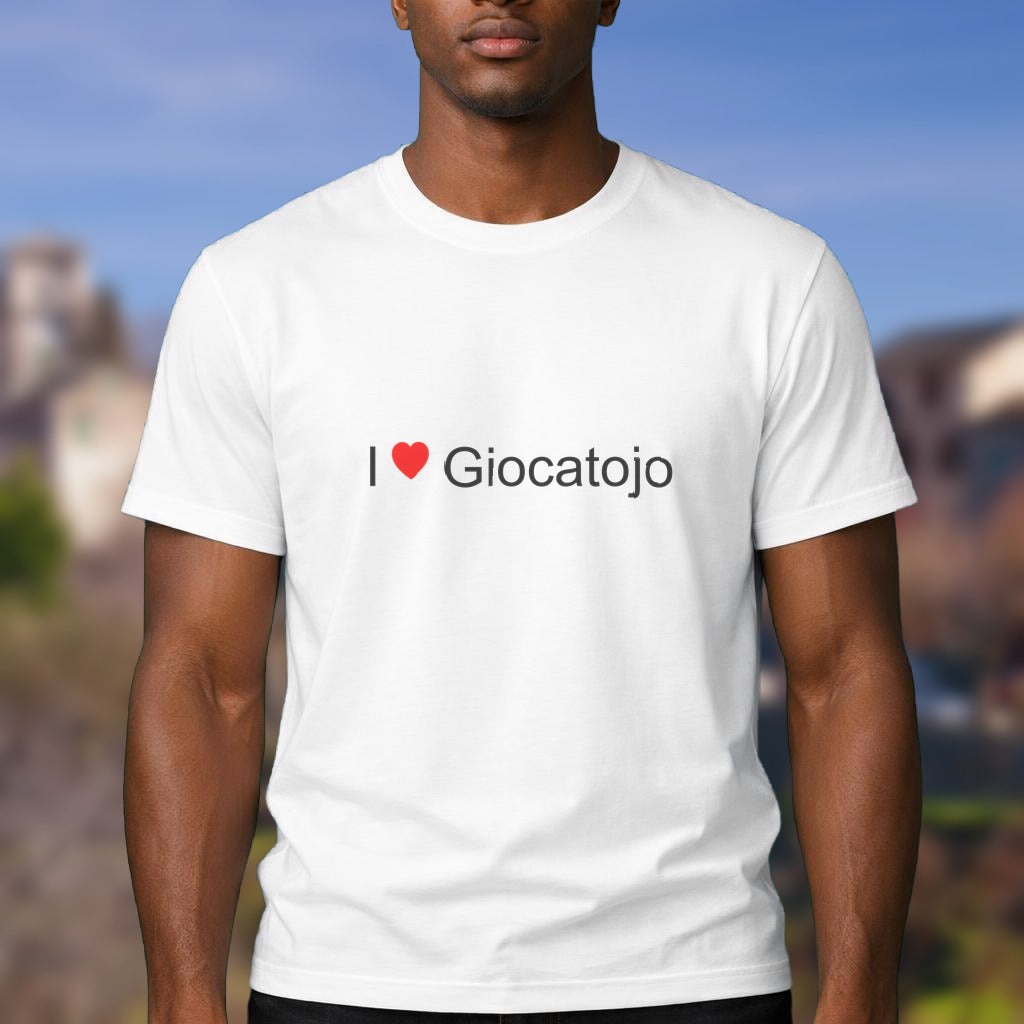 T-shirt I love giocatojo