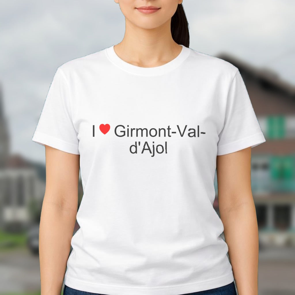 T-shirt I love girmont-val-d'ajol