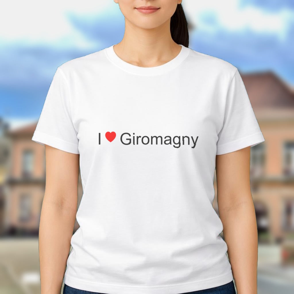 T-shirt I love giromagny