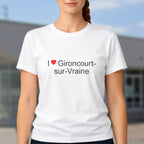 T-shirt I love gironcourt-sur-vraine