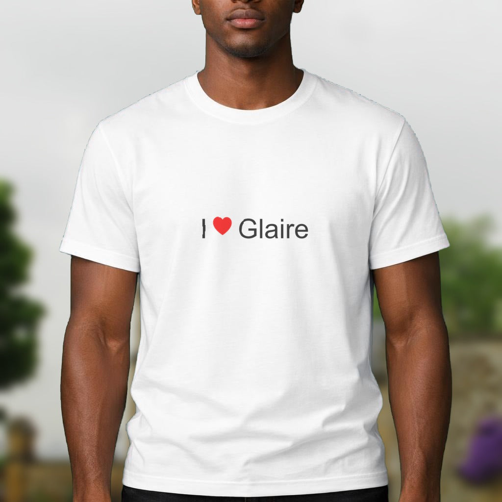 T-shirt I love glaire