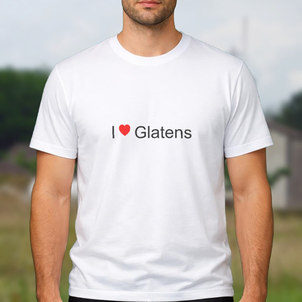 T-shirt I love glatens