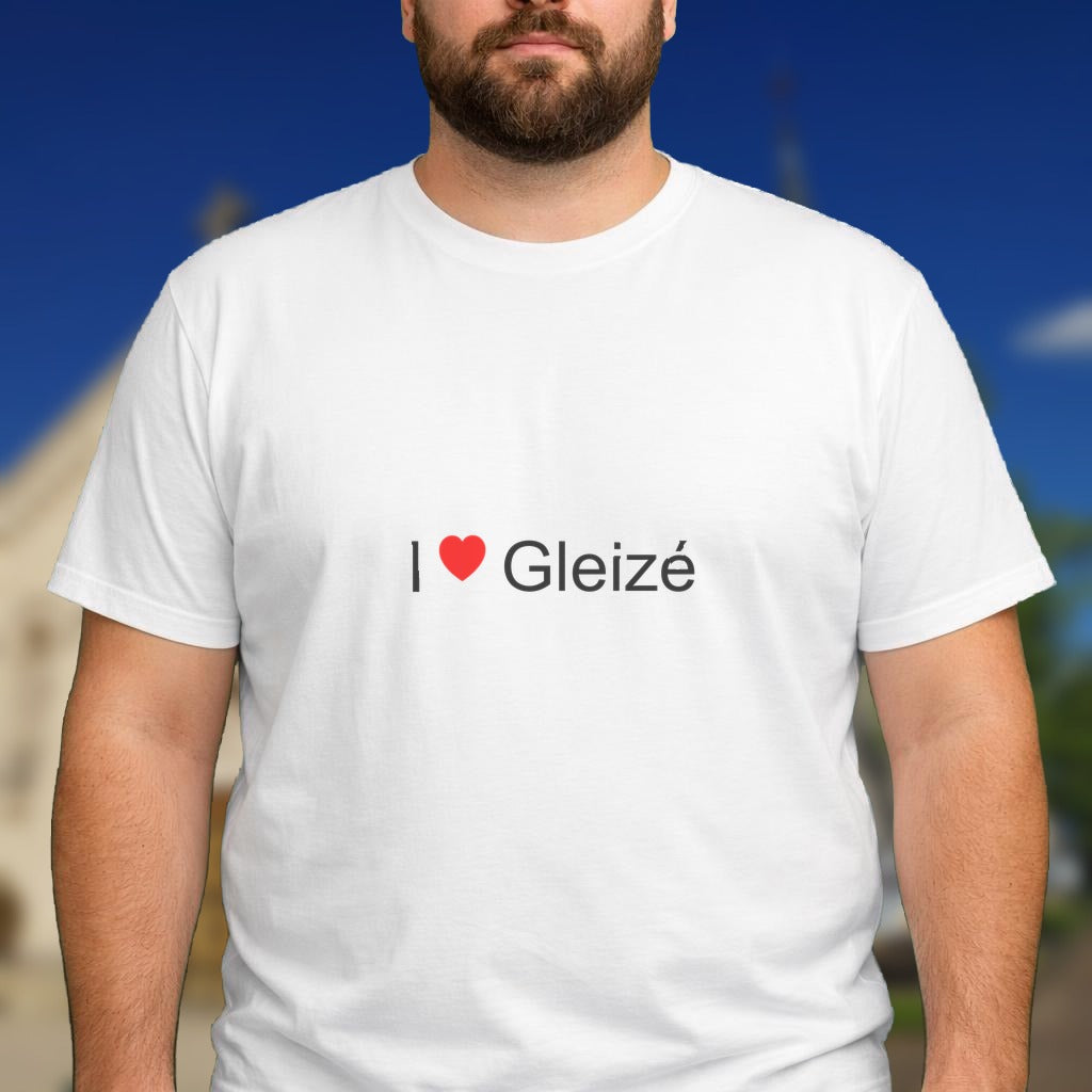 T-shirt I love gleizé