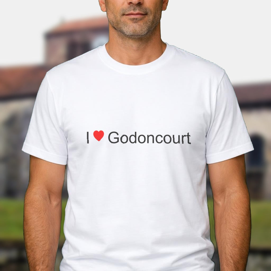T-shirt I love godoncourt