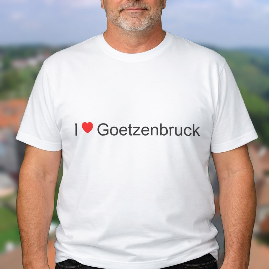 T-shirt I love goetzenbruck