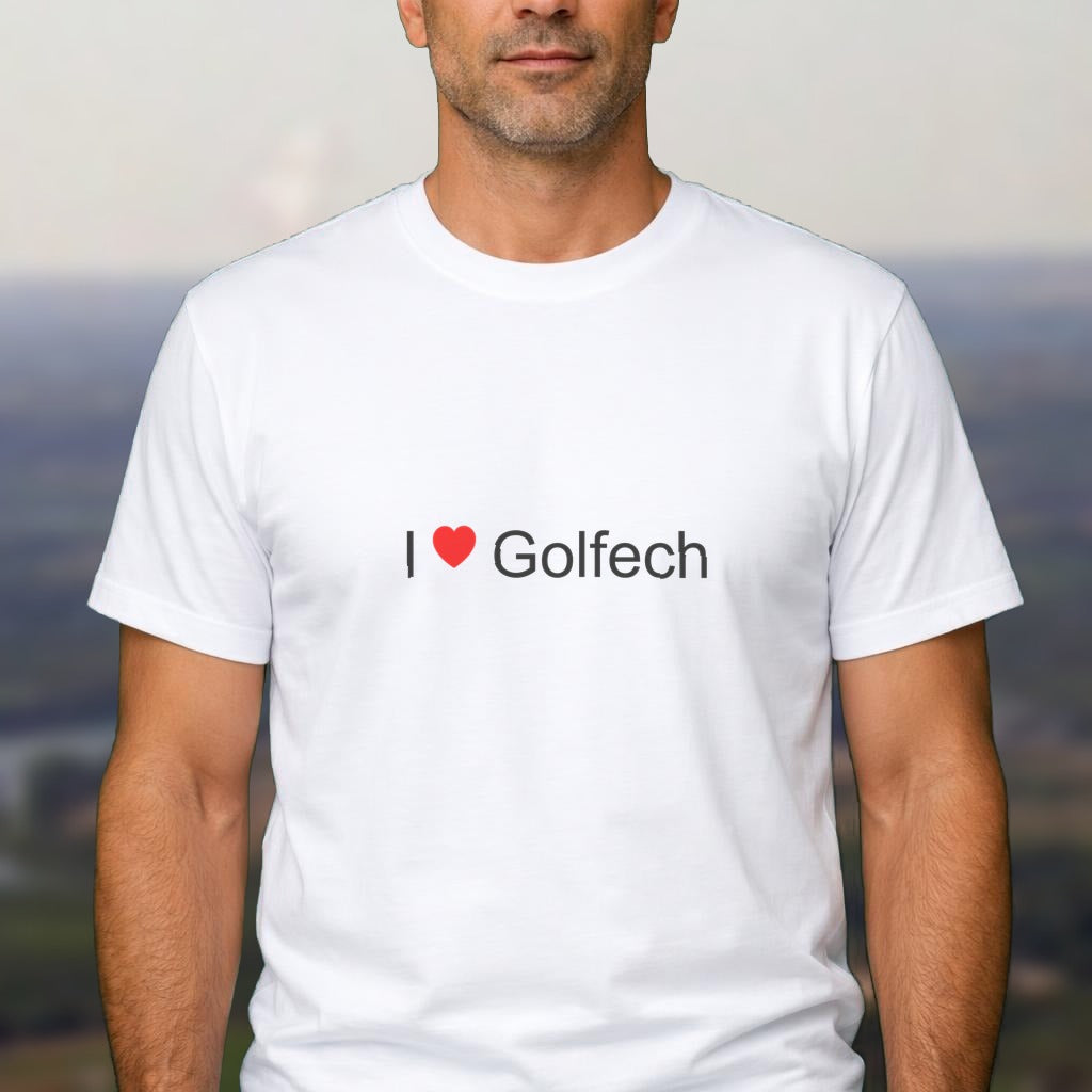 T-shirt I love golfech