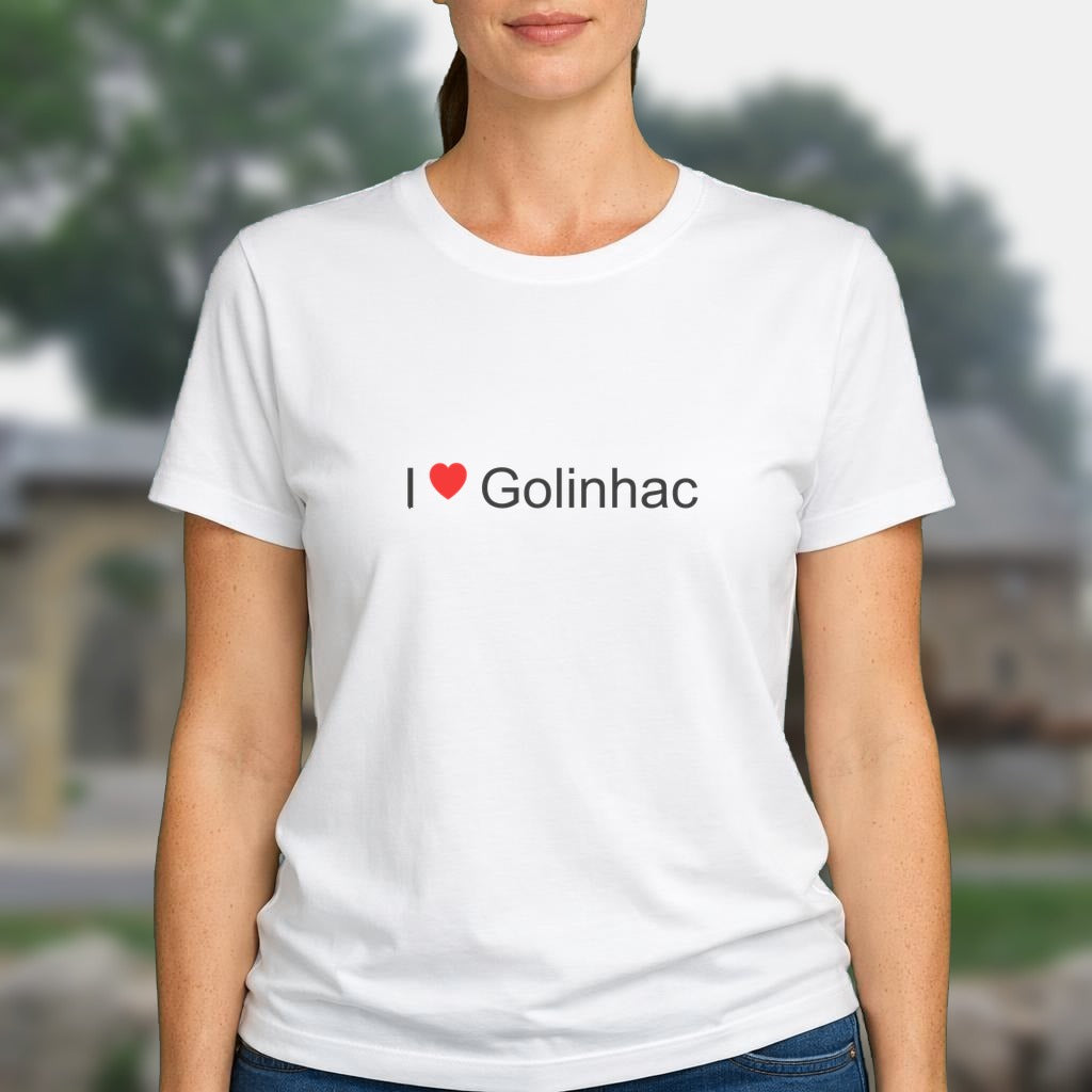 T-shirt I love golinhac