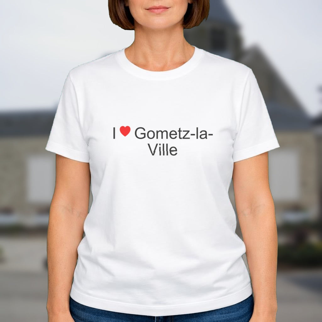 T-shirt I love gometz-la-ville